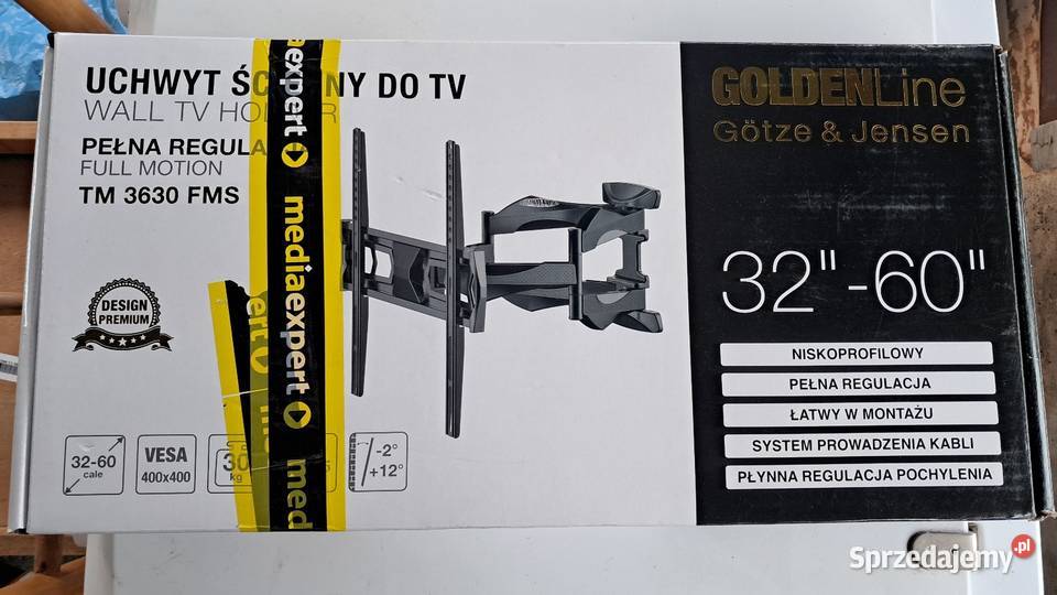 Uchwyt Ścienny Do TV GoldenLine Gtze Jensen 32 Stoliki, uchwyty i półki Świecie