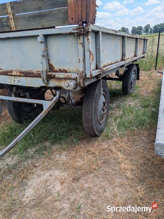 Przyczepa sztywna możliwy transport nieuszkodzony łódzkie Sieradz