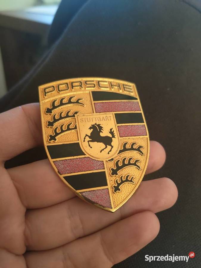 Emblemat na maskę Porsche 911 996 997 Babienica