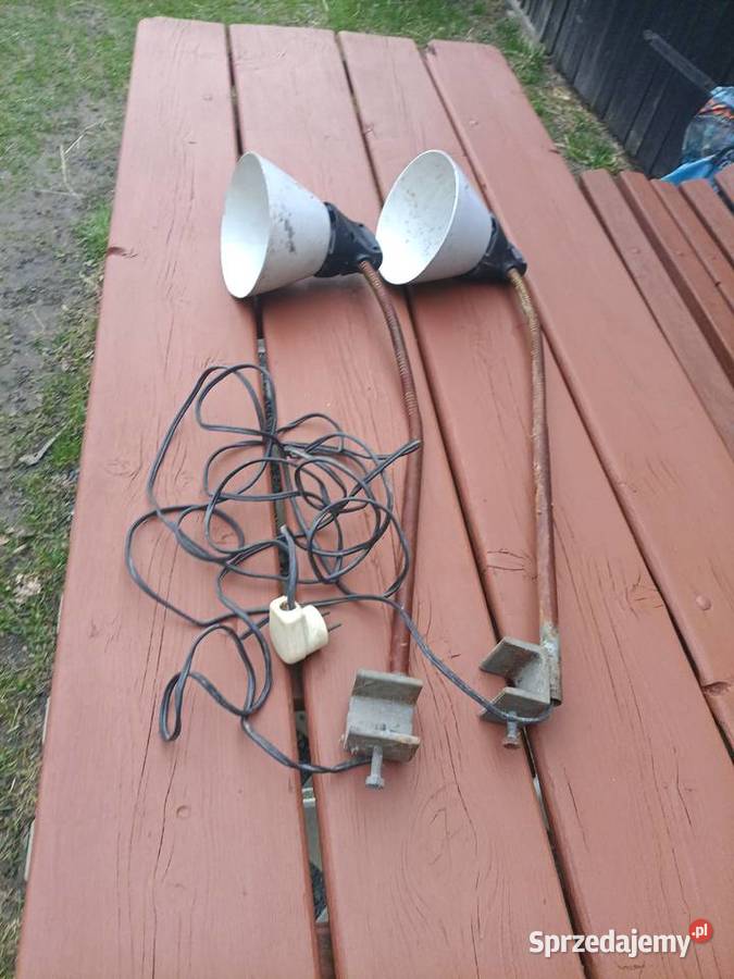 Lampa warsztatowa łamana małopolskie Andrychów