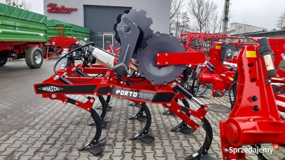 Kultywator bezorkowy 3 m AMJ AGRO PORTO 300 RĘKI Agregaty Zakrzewo