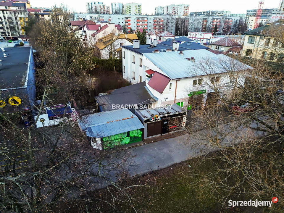 Grunt Kraków Wybickiego 163m2 budowlana małopolskie