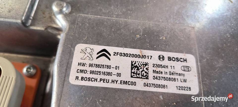 MODUŁ PEUGEOT 508 RXH 9678825780 Lipno