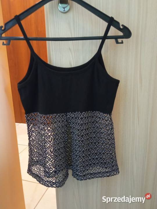Czarny top r 36