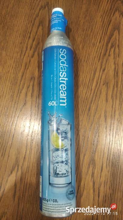 Cylinder z gazem SodaStream niebieski 425 g Dom i Ogród