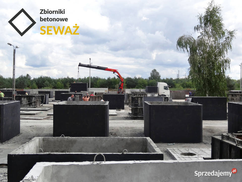 Szambo betonowe 14000l Zbiornik 14m3 na ścieki Radom