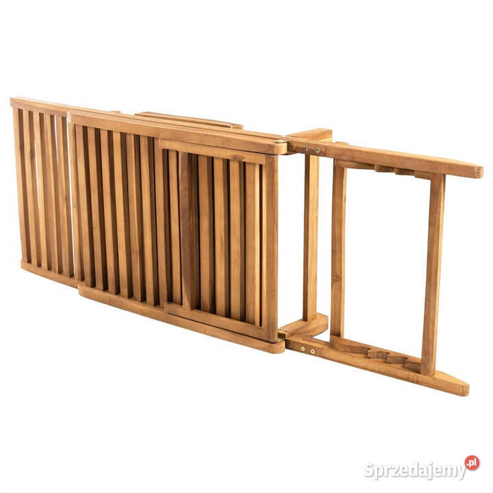 Leżak lite drewno tekowe WM316151 Warszawa