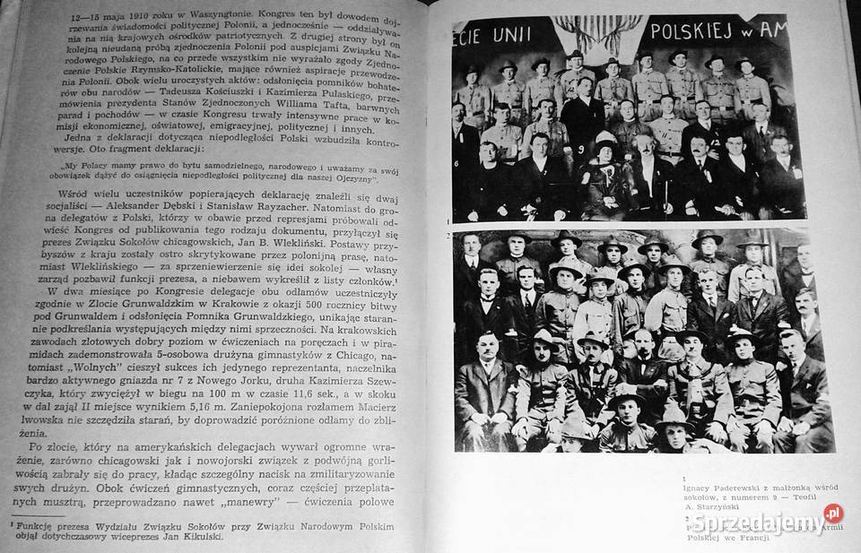 Sport wśród Polonii amerykańskiej Roman Korban Chełm sprzedam