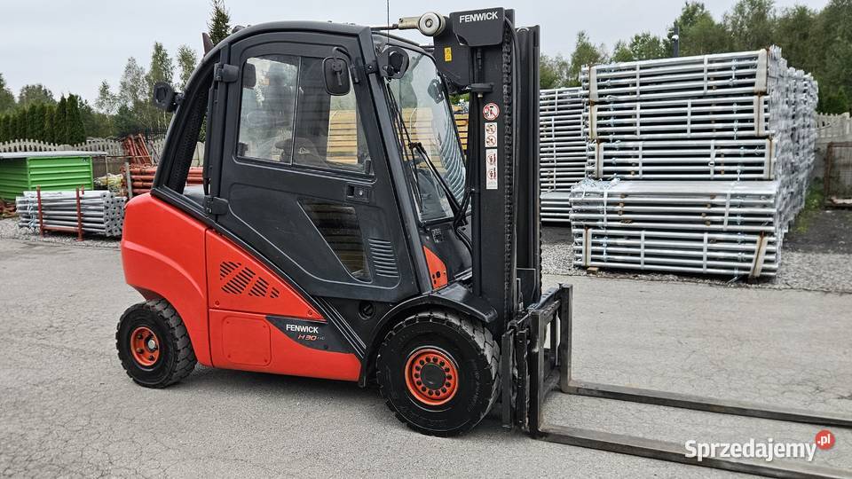 Wózek widłowy LINDE Kabina DIESEL 2016 r