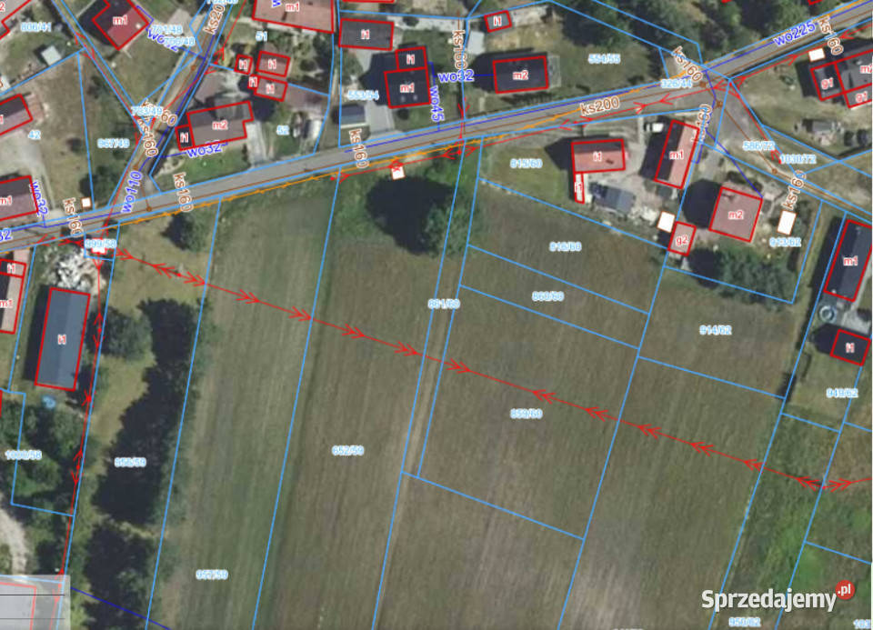 Sprzedaż działka budowl38 ar Stare Budkowice