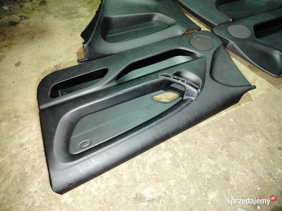 Bmw e46 Compakt boczki skóra czarne Europa Motoryzacja Aleksandrów Łódzki