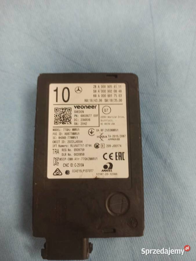 Mercedes Benz czujnik tempomat śląskie Mysłowice