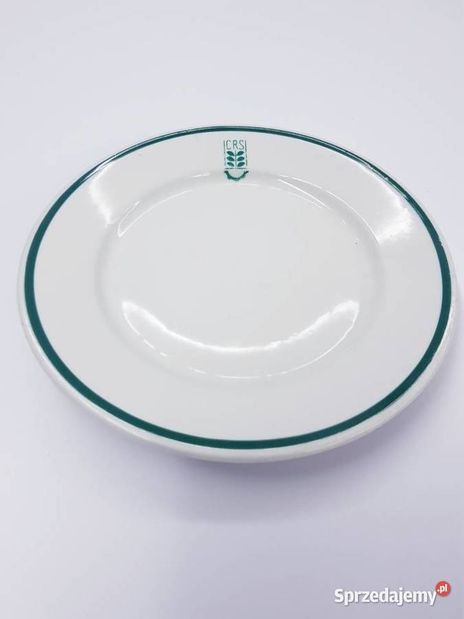 Stary porcelanowy talerz vintage Lubiana