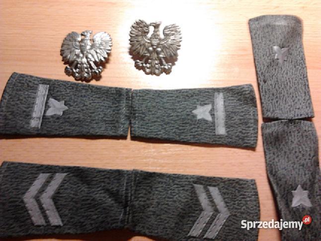 Pagony milicyjne orzełki naszywki i Bielawa sprzedam