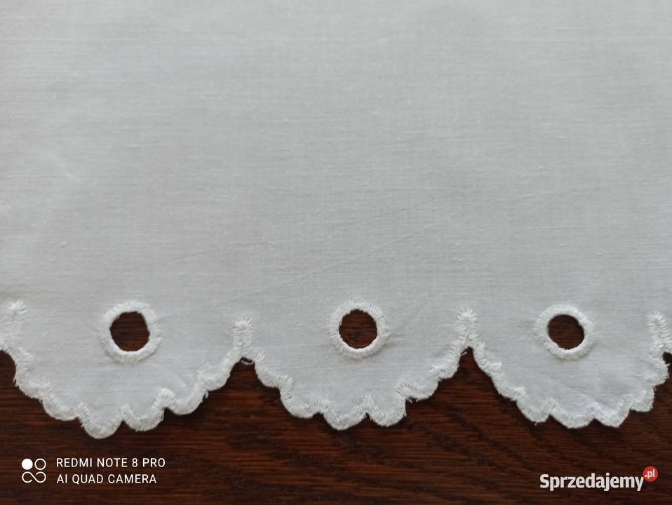 Serweta obrus 100 bawełna 155x85 PRL podlaskie Białystok