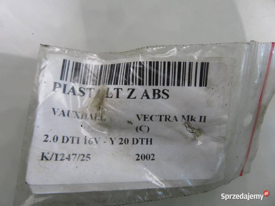 PIASTA TYLNA LEWA VECTRA C 20 DTI osobowe