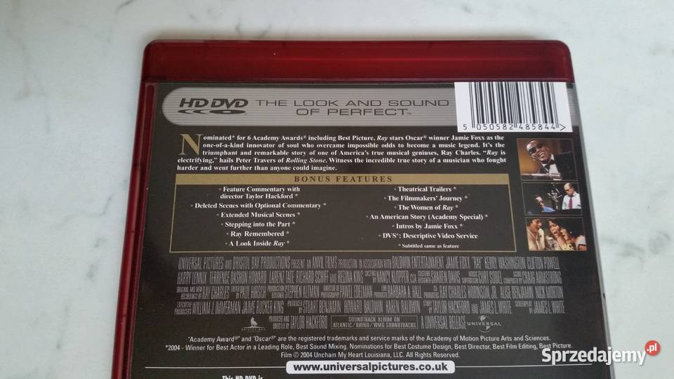 RAY 2007 Universal HD DVD pełne Puławy