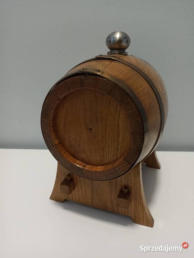 Beczka na alkohol drewno ZBUiAND kolekcjonerska Bielsko-Biała