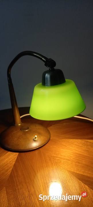 Lampka gabinetowa z lat 60 ub wieku ruchome Skierniewice