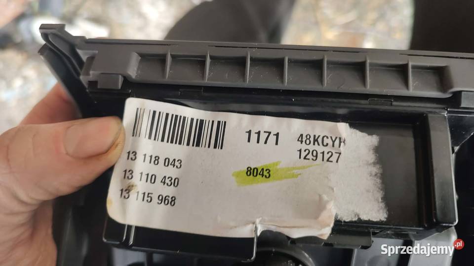 Panel sterowania radiem USB 13115968 Opel Vectra Książ Wielkopolski