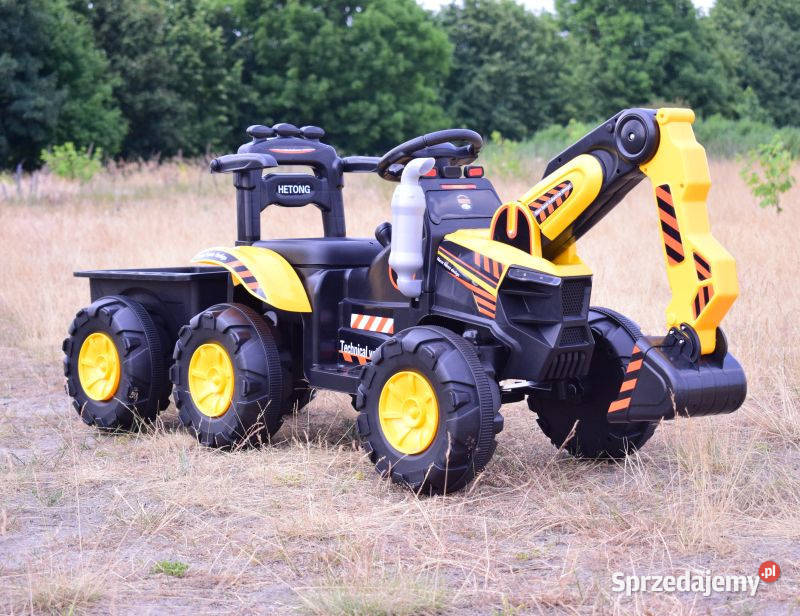 BAWIBUS autko traktor KOPARKA NA AKUMULATOR z