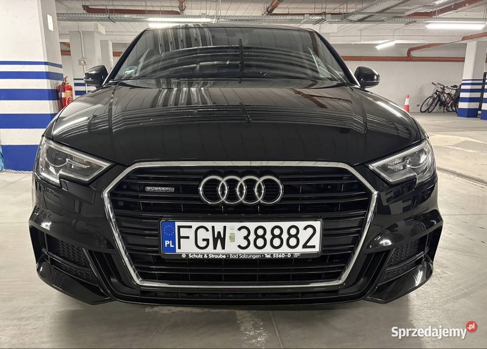 Audi A3 SLine Quattro 20TD Super Stan isofix A3 Gorzów Wielkopolski
