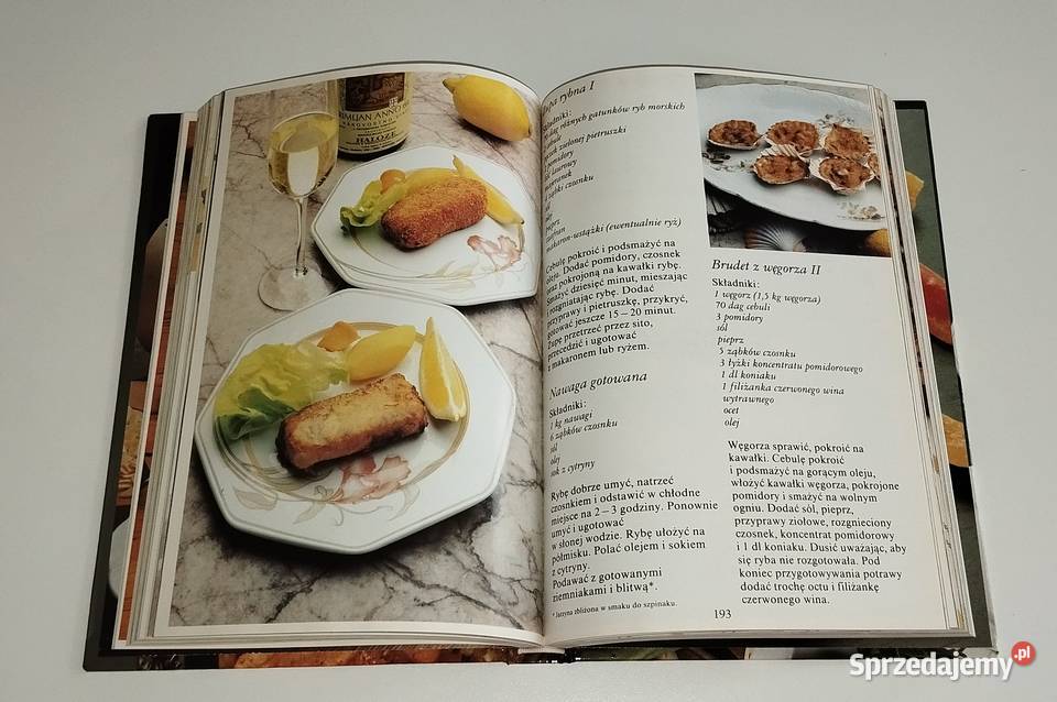 Książka kucharska Przepisy kulinarne narodów mazowieckie Warszawa
