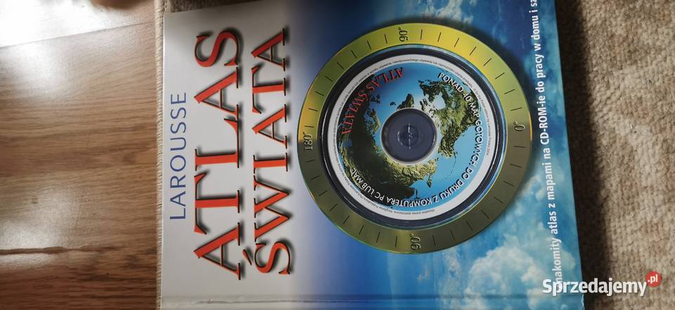 Atlas świata Larousse Szkolny Atlas geograficzny