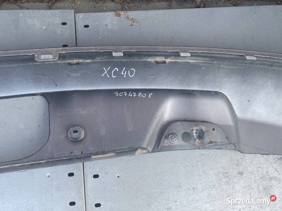 Volvo XC40 dokładka zderzaka tylnego spoiler Kozubszczyzna