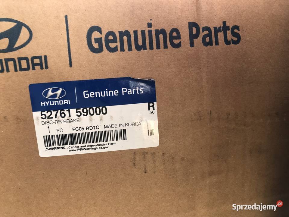 2x Tarcza hamulcowa plus klocki HYUNDAI H350 Oborniki