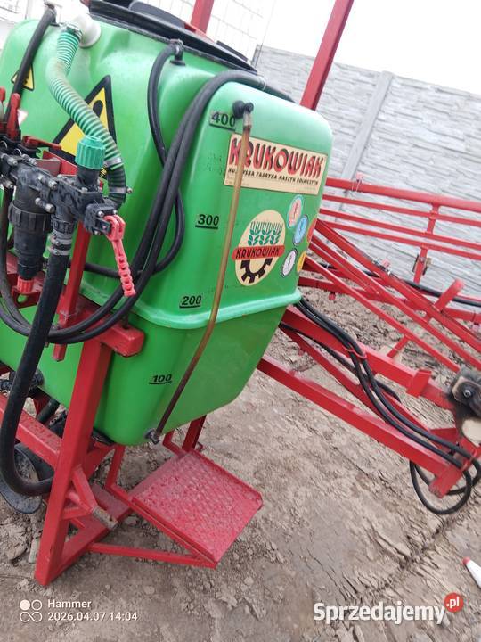 Opryskiwacz 400 litrów firmy krukowiak stan Krukowiak Werbkowice