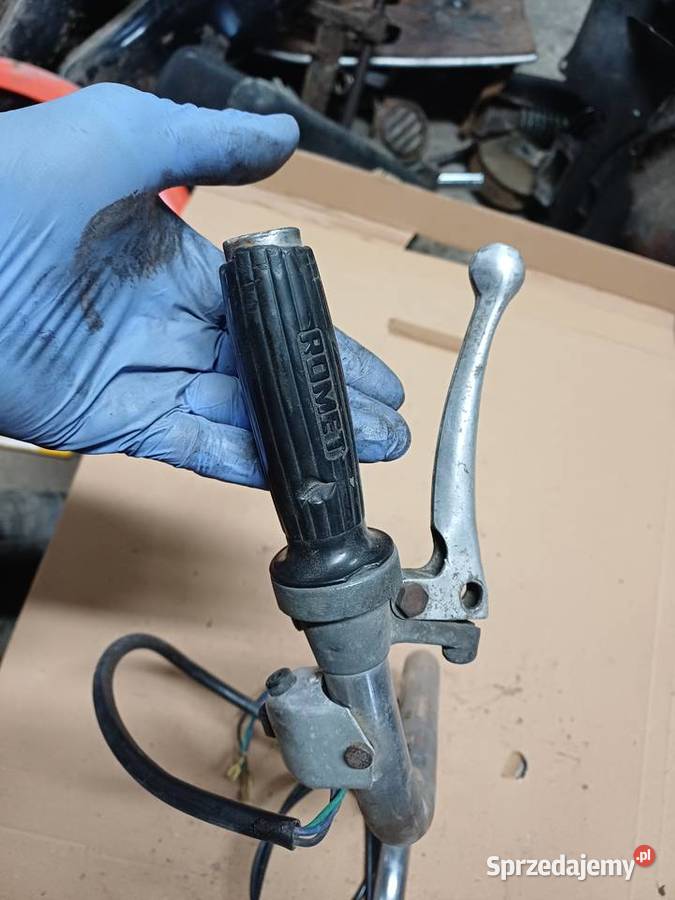 Kierownica Romet Kadet Motorynka Ogar Kompletna Części i akcesoria motocyklowe Łowicz