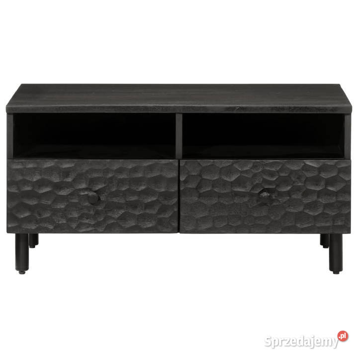Stolik kawowy czarny 80x54x40 lite drewno mango Warszawa sprzedam