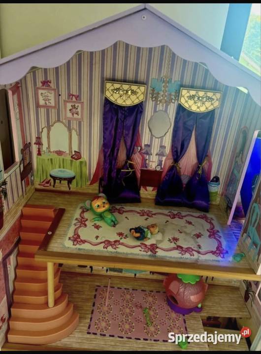 Domek lalek domek do zabawy Drewno  Zabawki Piła