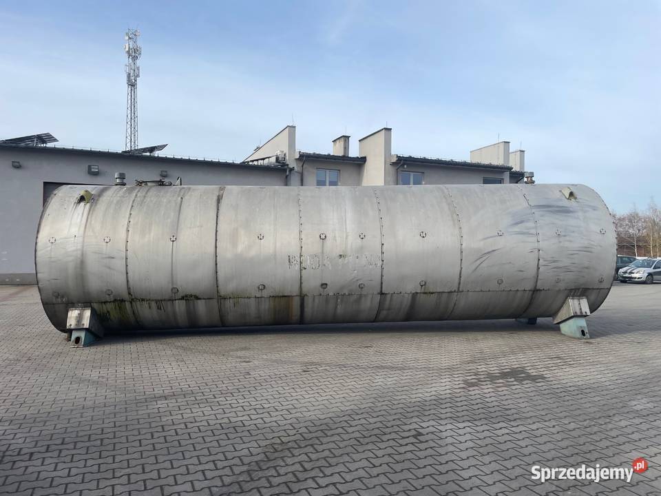 Stalowy zbiornik naziemny 50 000 l ocieplony Oświęcim