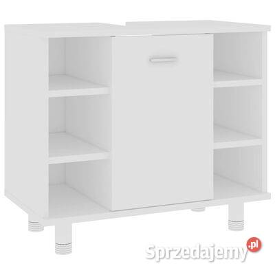 vidaXL Szafka łazienkowa biała 60x32x535 płyta Warszawa sprzedam