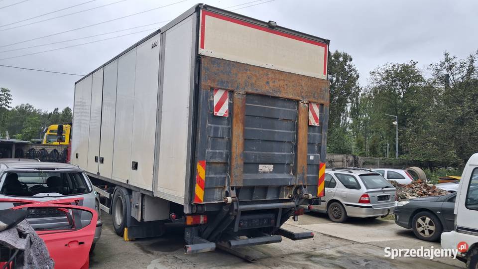 Zabudowa Kontener Otwierany Bok MAN MERCEDES Rok produkcji 2008 małopolskie Kraków