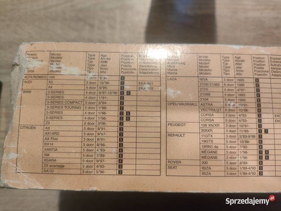 Głośniki samochodowe kenwood Wrocław