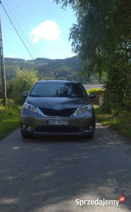 Toyota Sienna XLE LPG GAZ 8 OSOBOWA Nowy Sącz