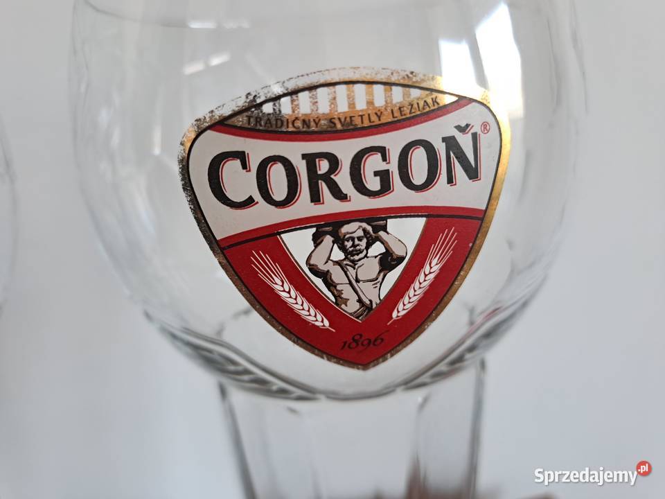 2x Corgoń Szklanka do piwa Pokal Corgon Szklanka Pozostałe Warszawa