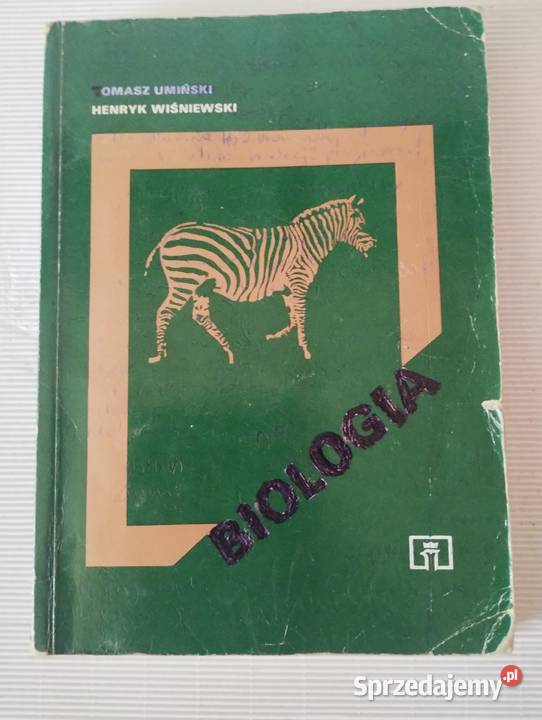 Biologia tradycyjny podręcznik małopolskie sprzedam