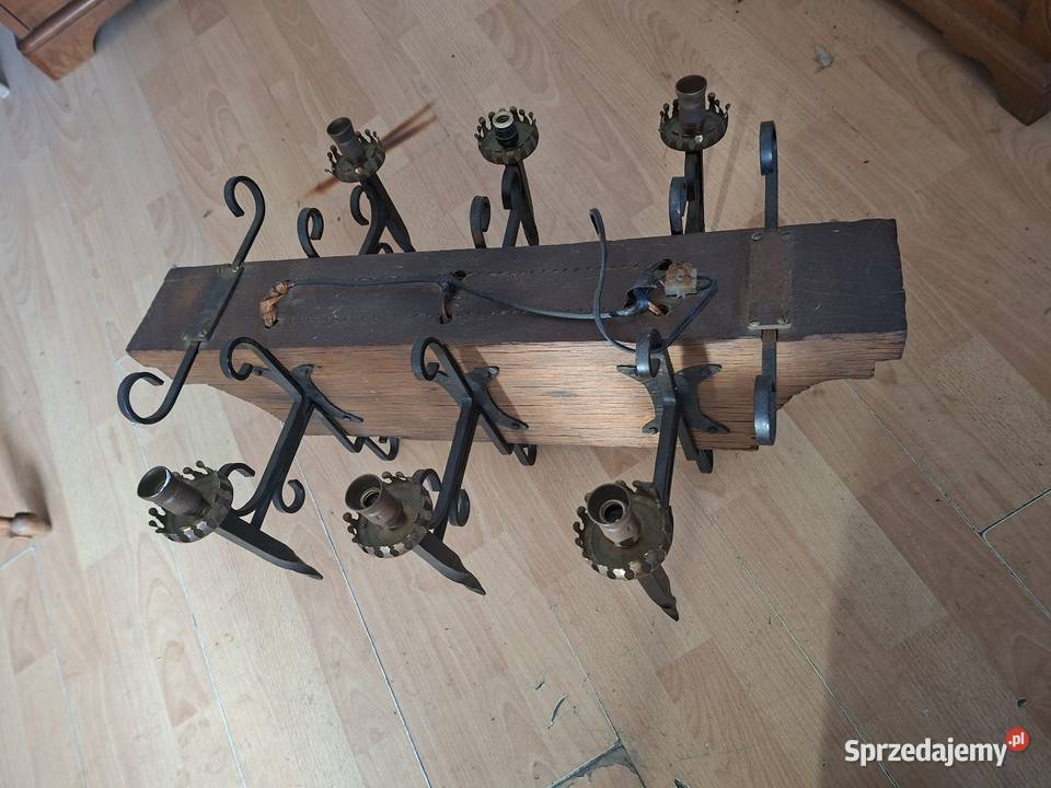 Stary żyrandol Nowy Sącz