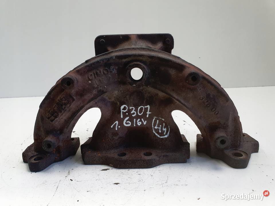 KOLEKTOR WYDECHOWY Peugeot 307 16 16V NFU Kolektory wydechowe Chełm