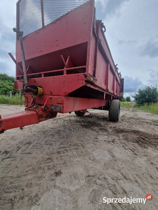 Rozrzutnik obornika J Gilibert RE 70 7 ton gruba Maszewo