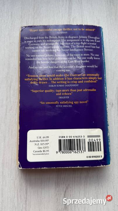 Książka język angielski The contract Gerald łódzkie Łódź sprzedam
