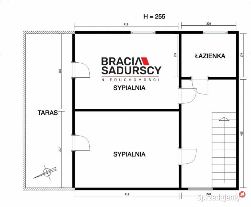 Dom 90m2 Kraków asfalt