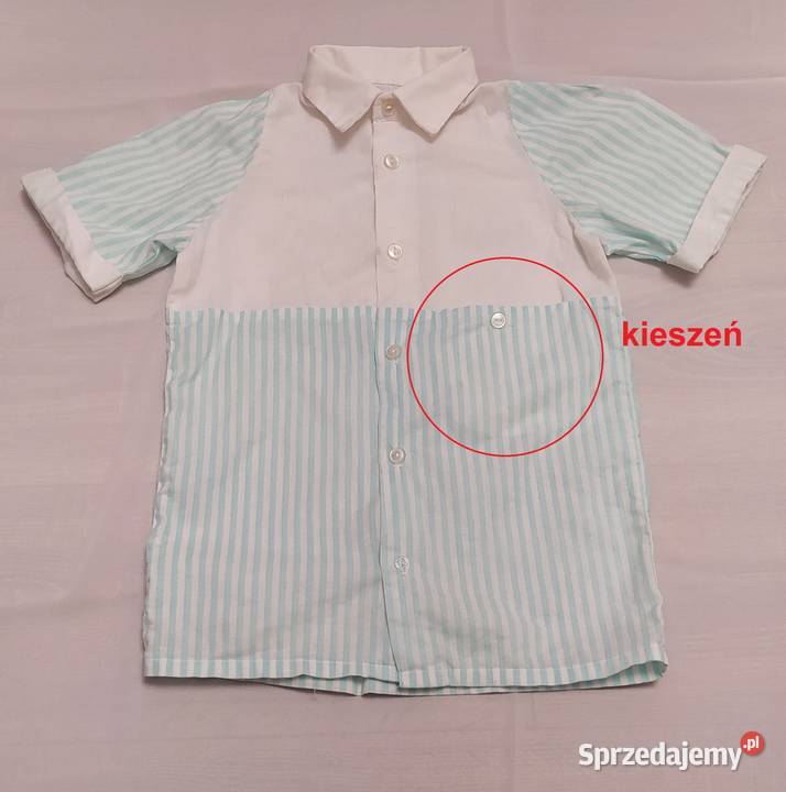 Koszula PASY krótki rękaw podlaskie Hajnówka sprzedam