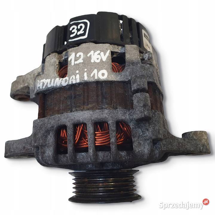 ALTERNATOR Hyundai I10 12 16V valeo 3 PINY Chełm