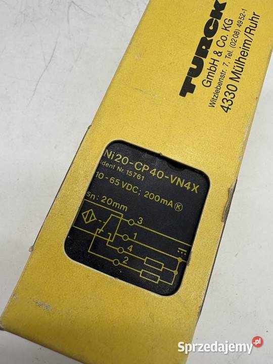 Turck Ni20CP40VN4X Czujnik indukcyjny Warszawa