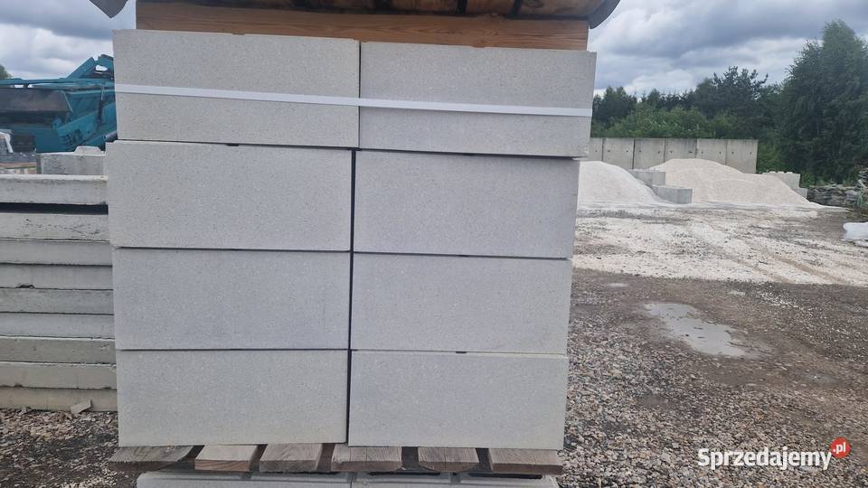 Pustak Ogrodzeniowy Long Line 50x25x225 Biały